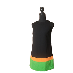Zara Colorblock Sleeveless Dress - Size Small